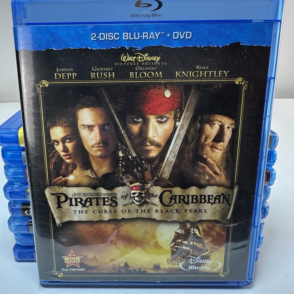 PIRATES OF THE CARIBBEAN-CURSE OF THE BLACK PEARL, DVD